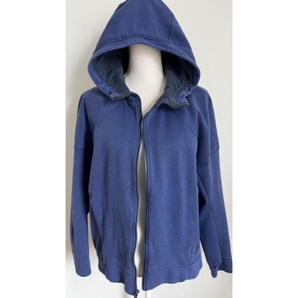Nike • Tech Fleece Women's Blue Zip-Up Hoodie